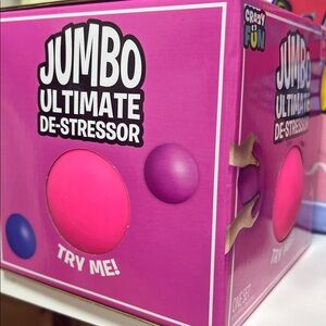 Jumbo Ultimate De-Stressor Toy Squishy Ball new